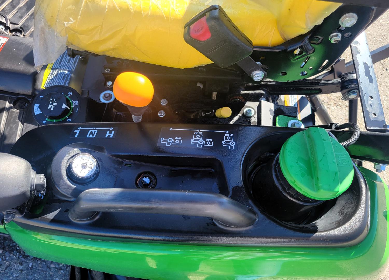 2018 Green /Yellow John Deere 1025R with an 3TNV80F-NCJT engine, Hydrostatic transmission, located at 450 N Russell, Missoula, MT, 59801, (406) 543-6600, 46.874496, -114.017433 - Only 106 Hours. Really Nice 2018 John Deere 4Wheel Drive 1025R Diesel Tractor. 25HP. Comes with John Deere 54" Front Snow Blower. Has Owners Manuals for the Tractor and the Blower. Lots of Specs one the pictures page. Excellent Condition. Plastic has never been off the seat. Does Not come with any o - Photo#7